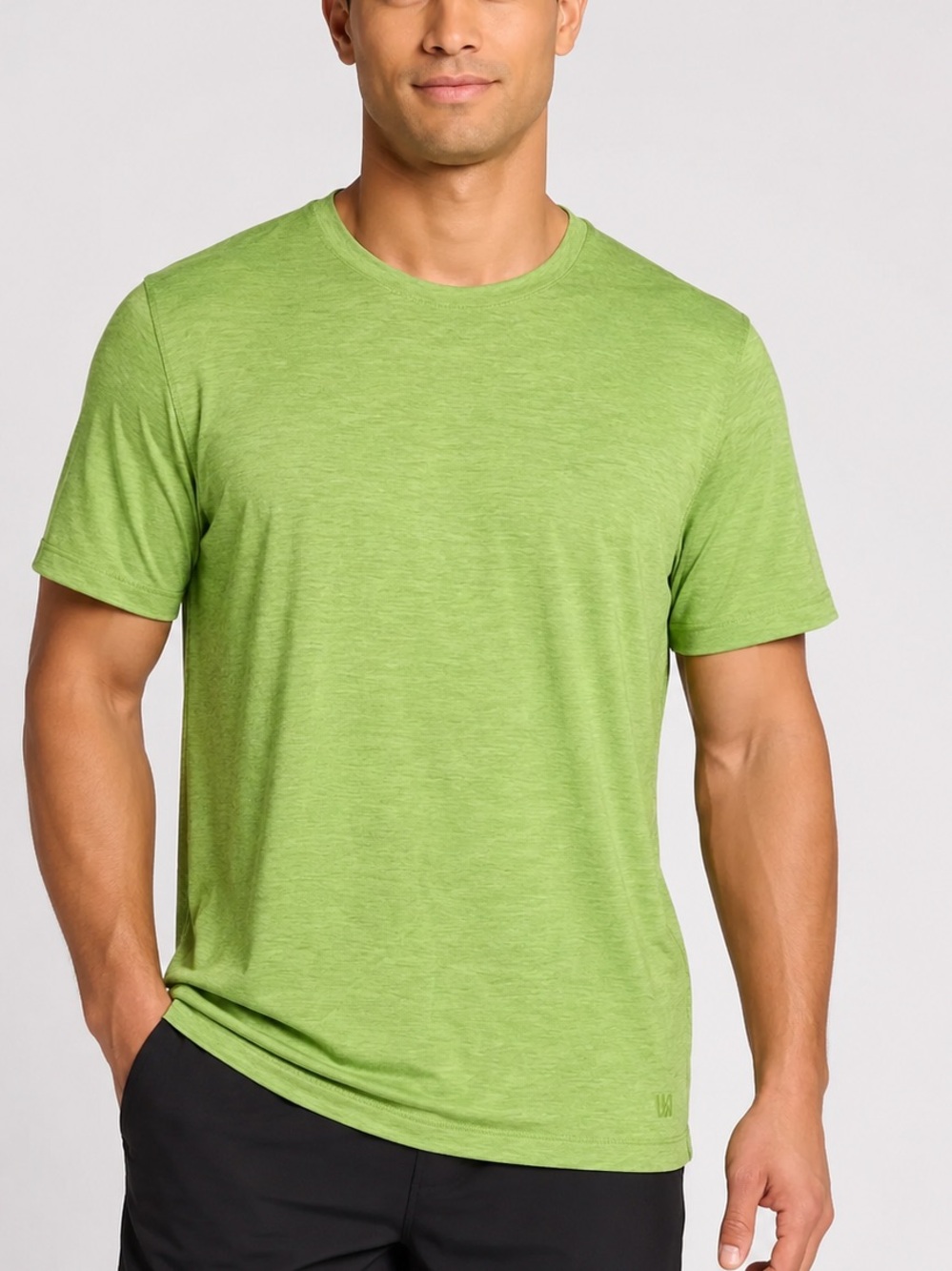 VRST Men’s XXL Icon Performance T-Shirt Green Pulse Heather NWT short sleeve tee